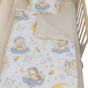 Комплект чаршафи бебе Sleeping bear