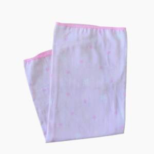 Пелена за бебе муселин 80/80 Pink Stars