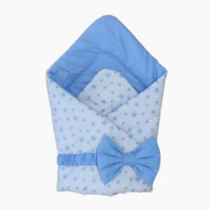 Пелена за изписване порт бебе Stars blue