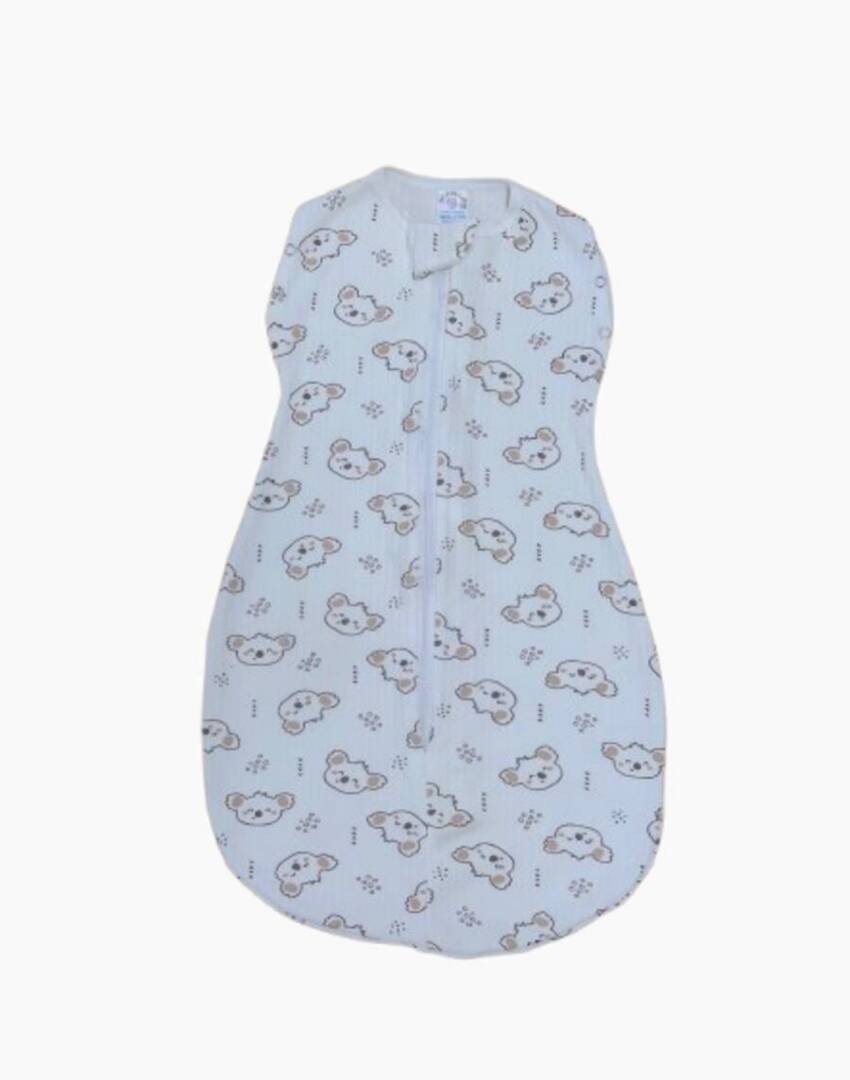 Антистрес спален чувал за новородено бебе Bear ,beige